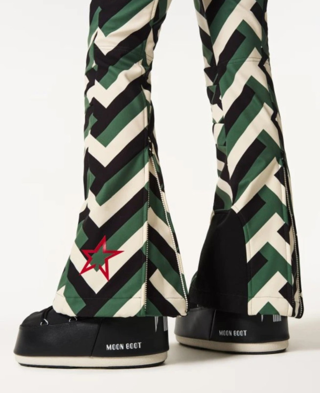 detail Dámské kalhoty Perfect Moment aurora high waist flare ski pant
