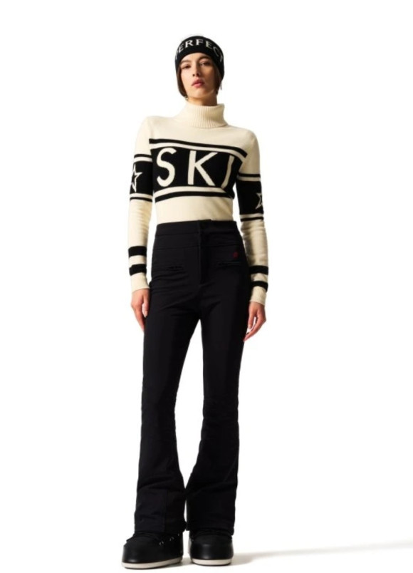 detail Dámské kalhoty Perfect Moment aurora high waist flare ski pant