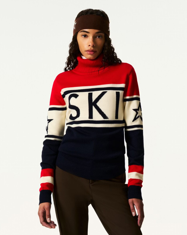 detail Dámský svetr Perfect Moment schild sweater