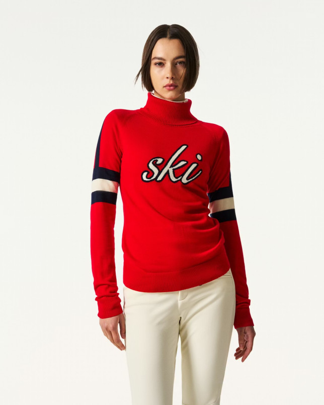 detail Dámský svetr Perfect Moment neve sweater