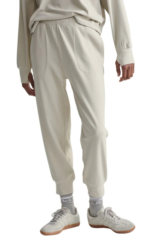 detail Dámské kalhoty Varley Brushedrib Slim Cuff Pant 27.5