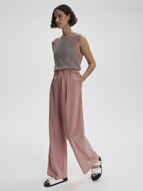 detail Dámské legíny Varley Kayson Wide Leg 29.5