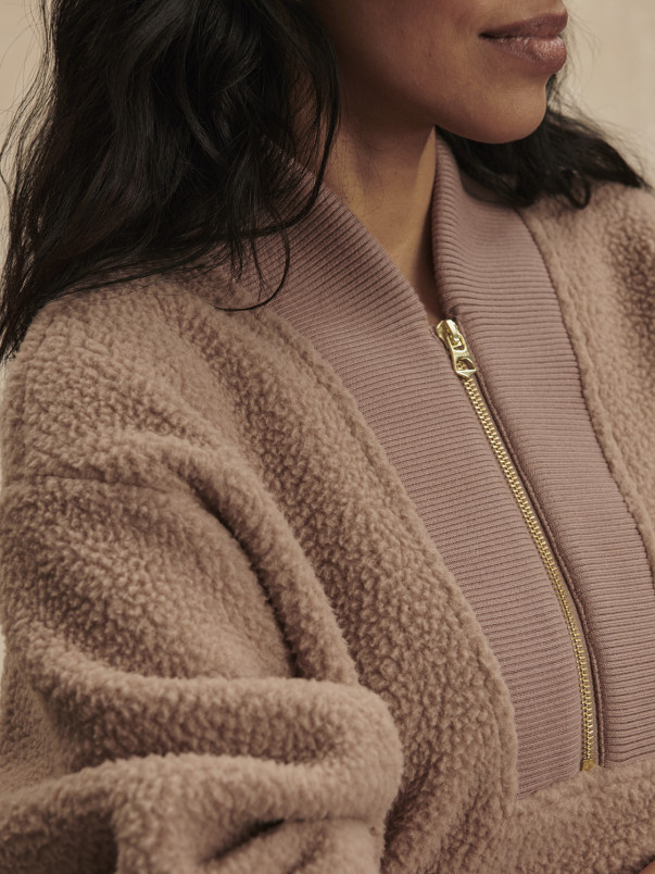 detail Dámská mikina Varley Mumford Half Zip Fleece