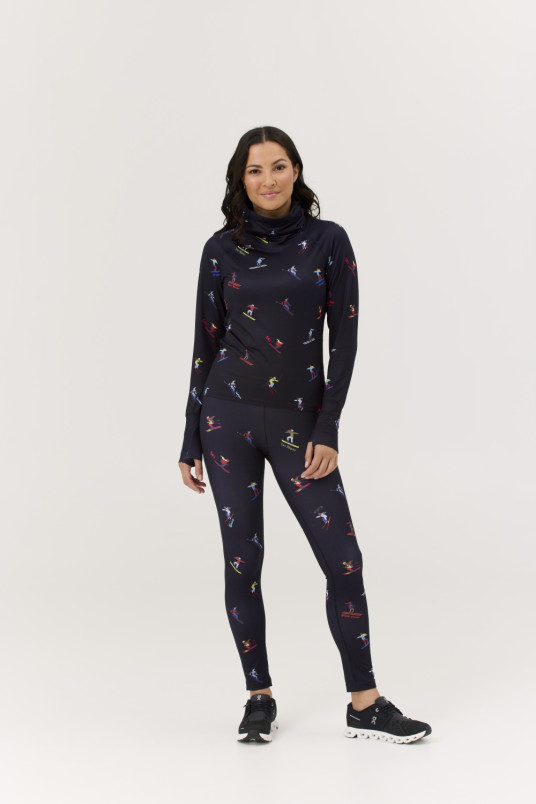 detail Dámský rolák krimson klover Multi Skiers Top