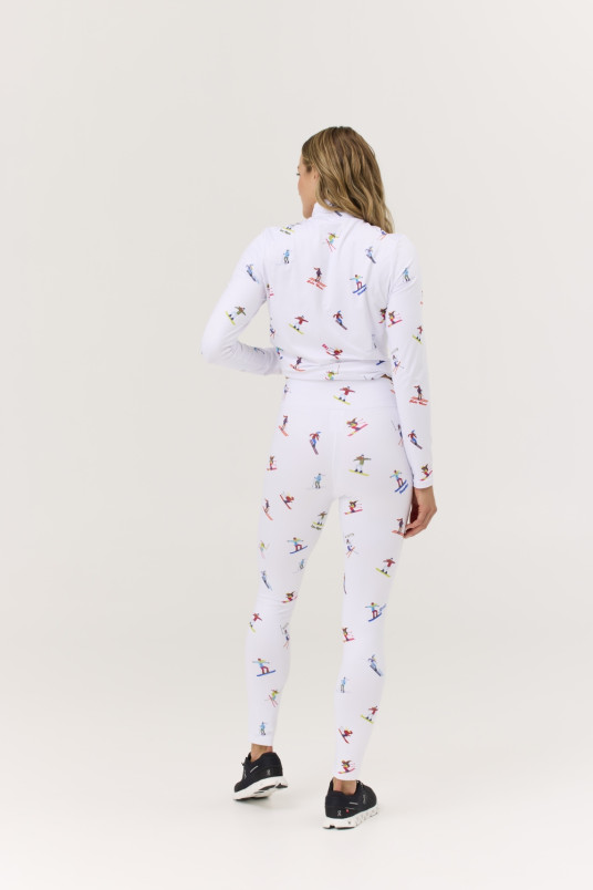 detail Dámské legíny krimson klover Multi Skiers Legging