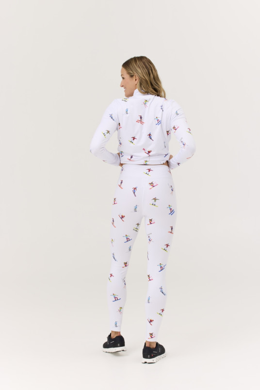 detail Dámské legíny krimson klover Multi Skiers Legging