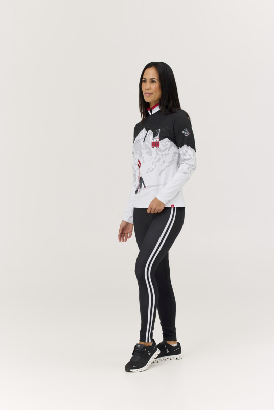 detail Dámské legíny Krimson Klover Black Legging
