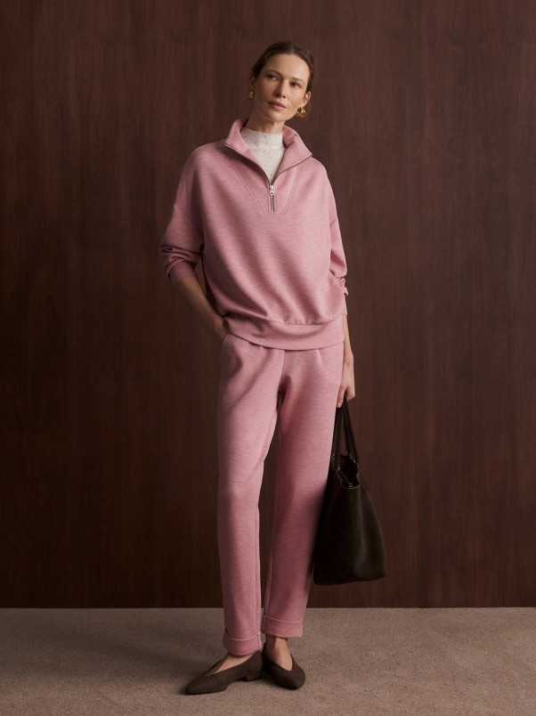 detail Dámská mikina Varley Hawley Half Zip Sweat