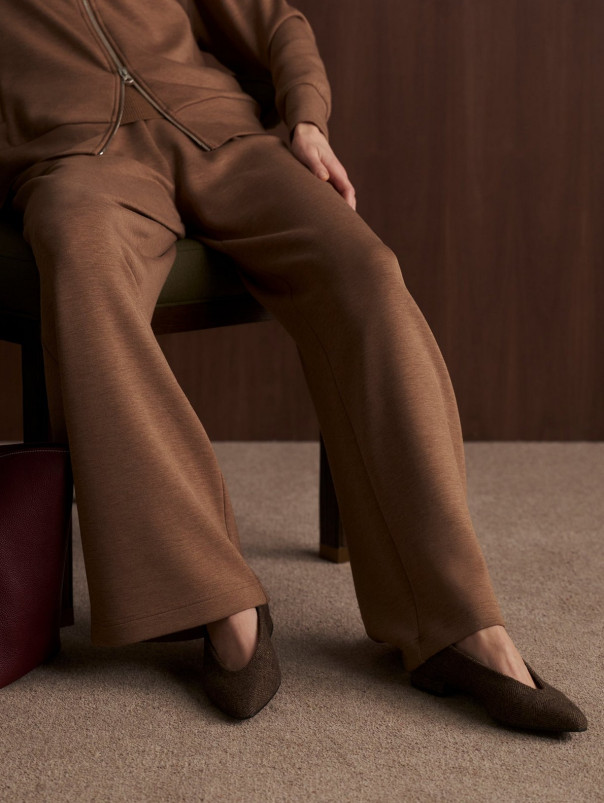 detail Dámské kalhoty Varley The Extra Wide Leg Pant 29.5