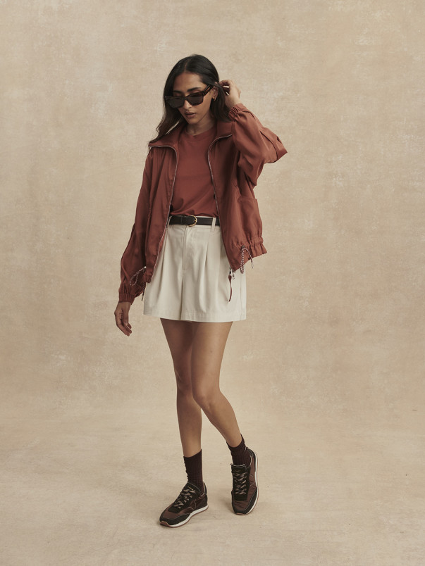 detail Dámská bunda Varley Lotta Blouson Jacket