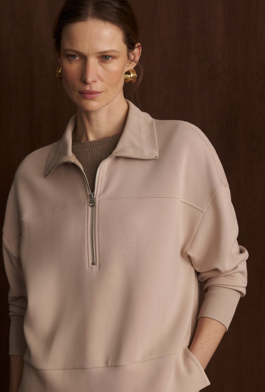 detail Dámská mikina Varley Kayleigh Half Zip Sweat