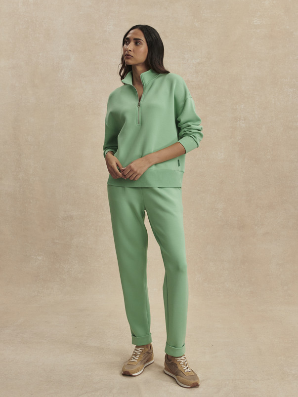 detail Dámská mikina Varley Mavis Mock Neck Sweat