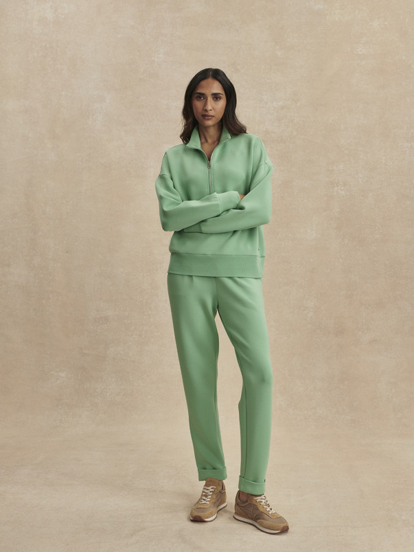 detail Dámská mikina Varley Mavis Mock Neck Sweat