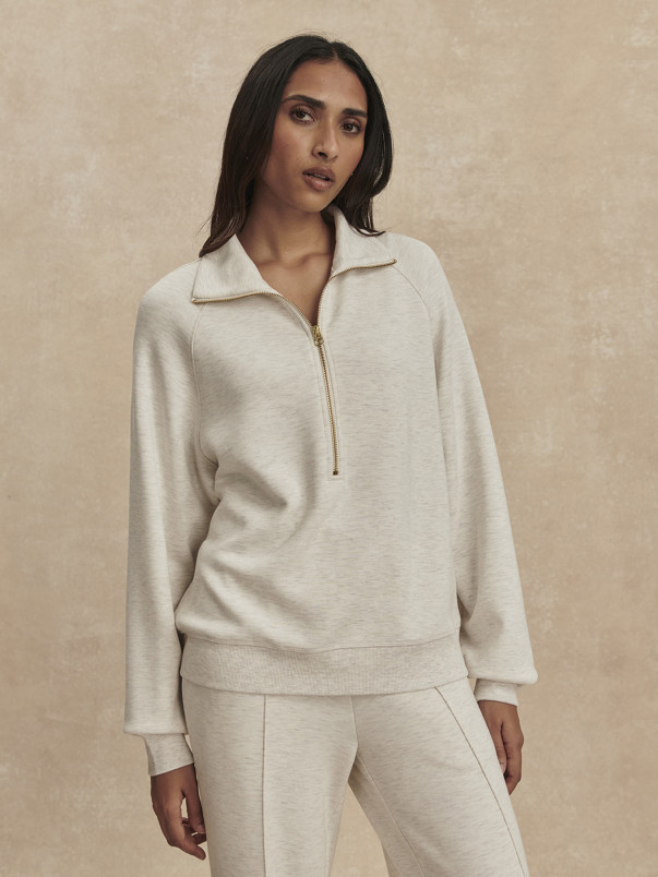 detail Dámská mikina Varley Selene Half Zip Sweat