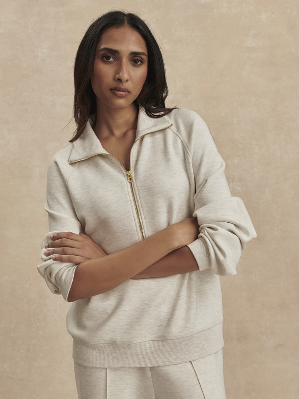 detail Dámská mikina Varley Selene Half Zip Sweat