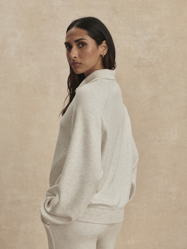 detail Dámská mikina Varley Selene Half Zip Sweat