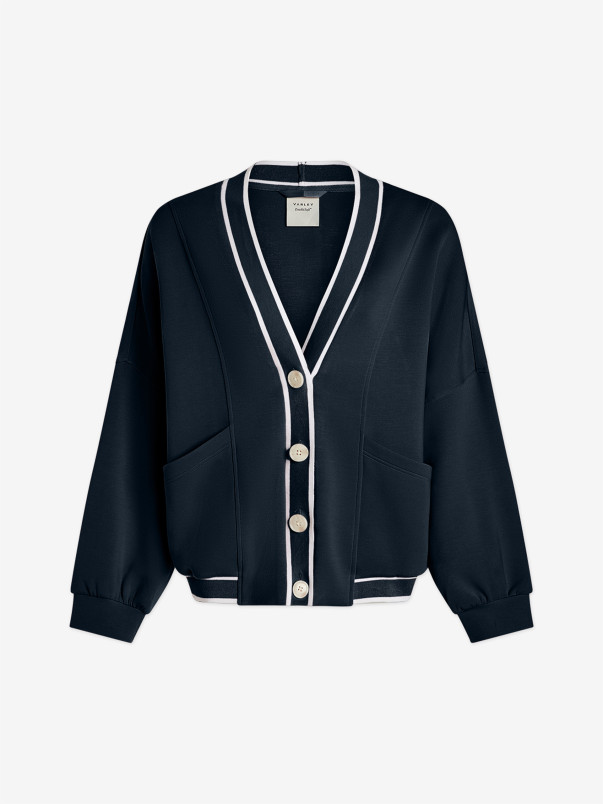 detail Dámský svetr Varley Decker Off Court Cardigan