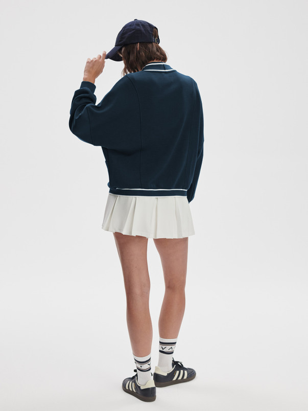 detail Dámský svetr Varley Decker Off Court Cardigan