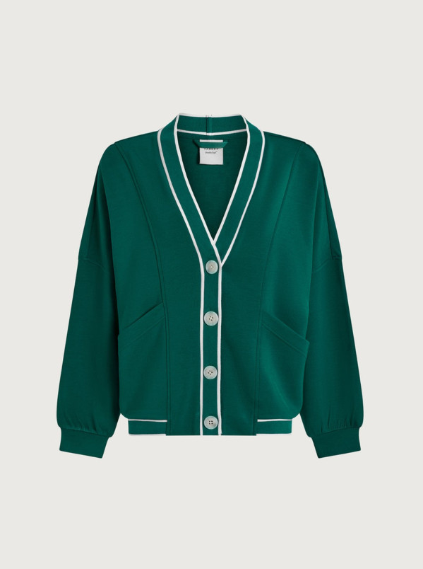 detail Dámský svetr Varley Decker Off Court Cardigan