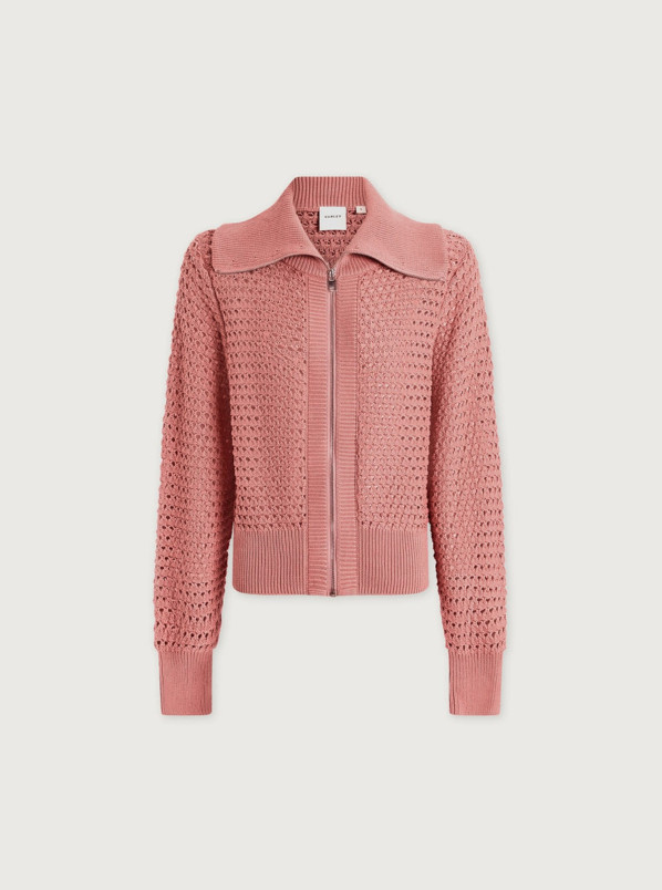 detail Dámský svetr Varley Eloise Full Zip Knit