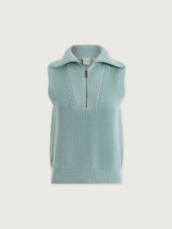 detail Dámský svetr Varley Clifford Half Zip Knit