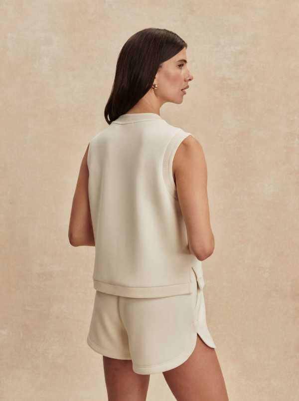 detail Dámské tílko Varley Marla Button Placket Tank