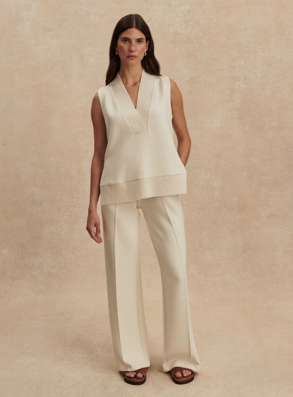 detail Dámské tílko Varley Freida V Neck Tank