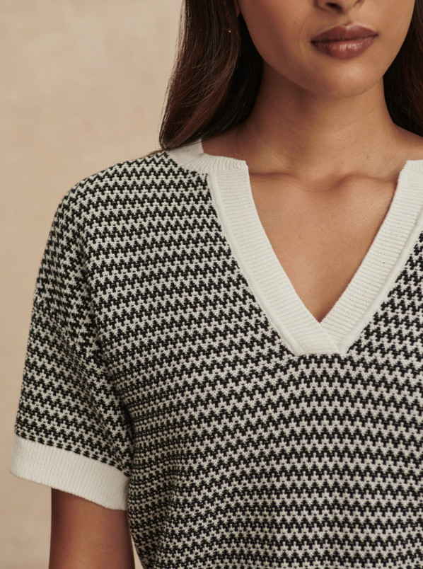 detail Dámský svetr Varley Dora Knit Top 2.0