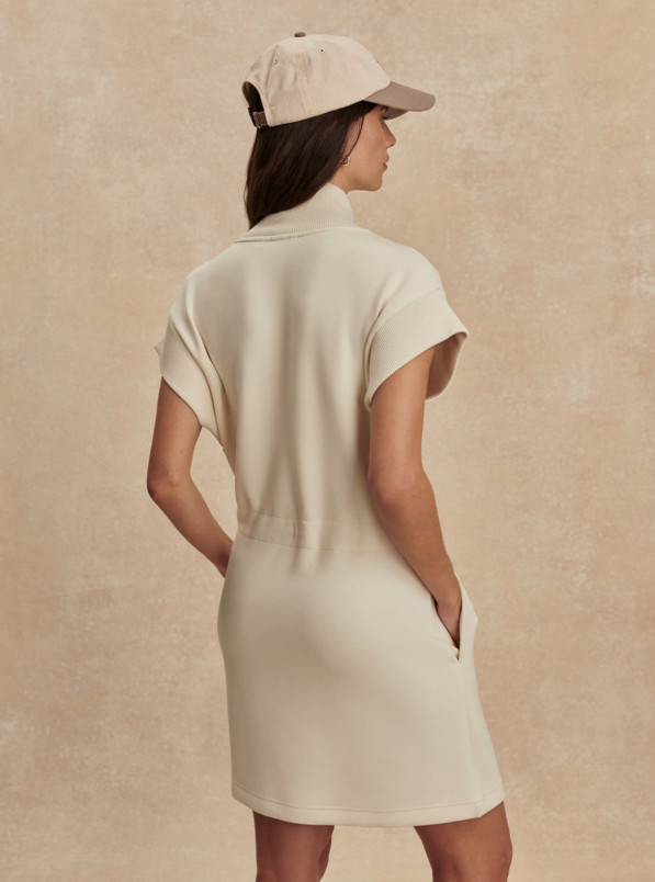 detail Dámské šaty Varley Avaya Half Zip Dress