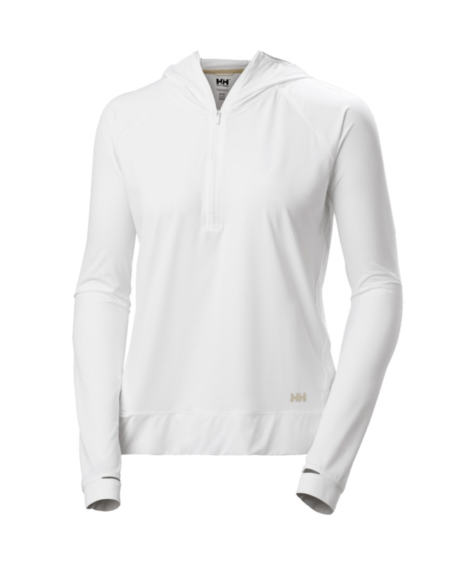 detail Dámská mikina Helly Hansen W SHINE SOLEN 1/2 ZIP HOODIE