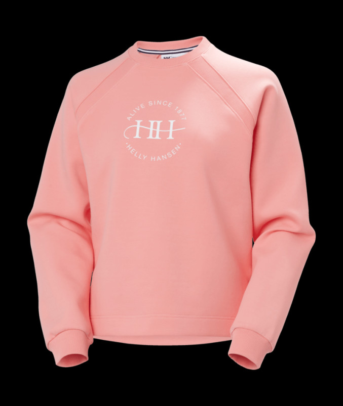 detail Dámská mikina Helly Hansen W CAPRI GRAPHIC SWEATER