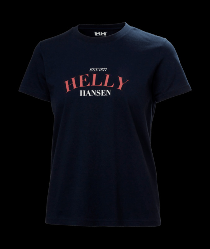 detail Dámské tričko Helly Hansen W CORE GRAPHIC T-SHIRT 2.0