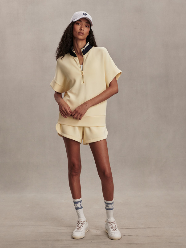 detail Dámská mikina Varley Ritchie Short Sleeve Sweat 2.0