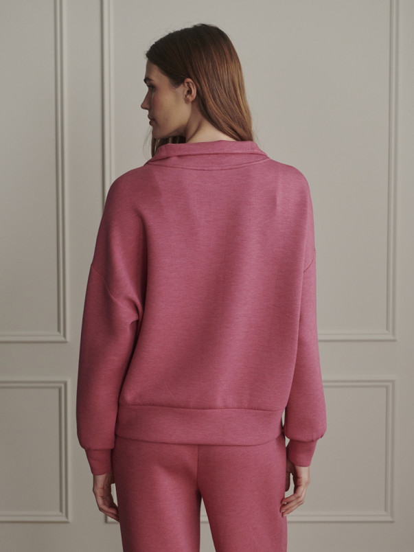 detail Dámská mikina Varley Hawley Half Zip Sweat