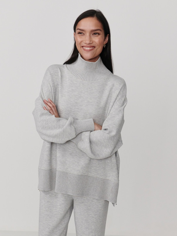 detail Dámská mikina Varley Barker High Neck Sweat