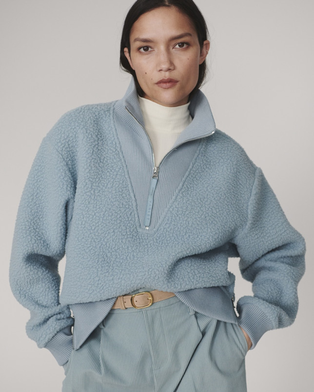 detail Dámská mikina Varley Jaylin Half Zip Fleece