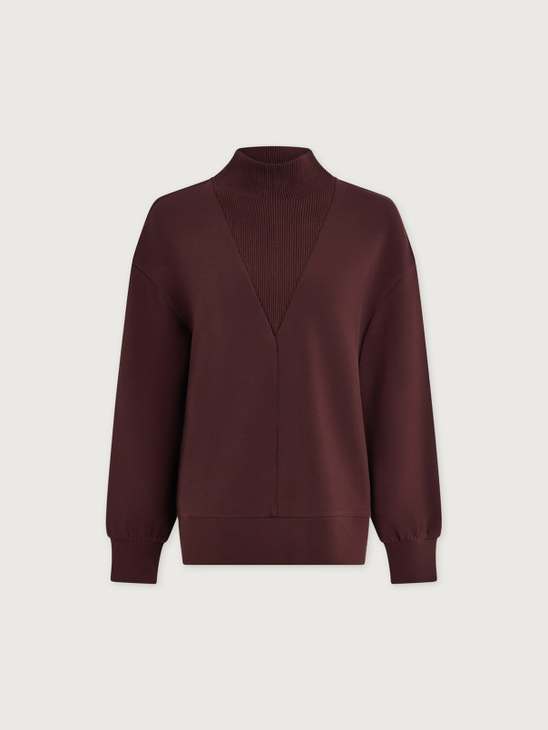 detail Dámská mikina Varley Novi Longline Mock Neck Sweat