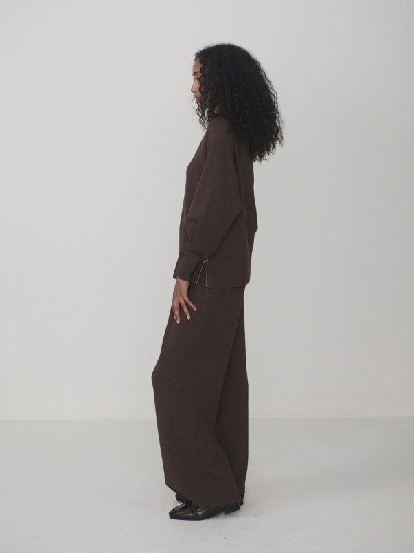 detail Dámské kalhoty Varley The Extra Wide Leg Pant 29.5