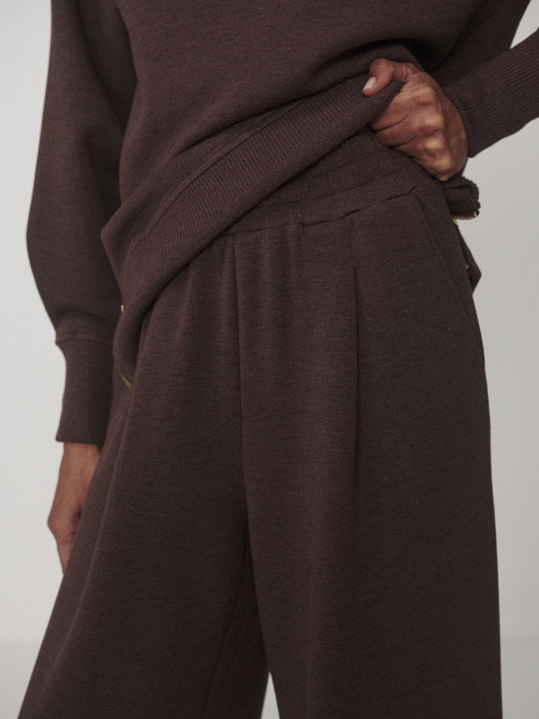detail Dámské kalhoty Varley The Extra Wide Leg Pant 29.5