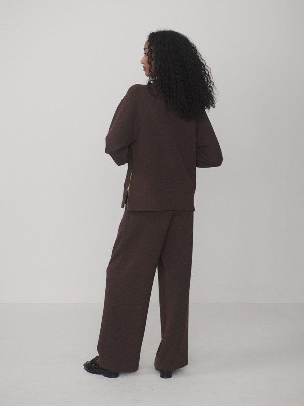 detail Dámské kalhoty Varley The Extra Wide Leg Pant 29.5