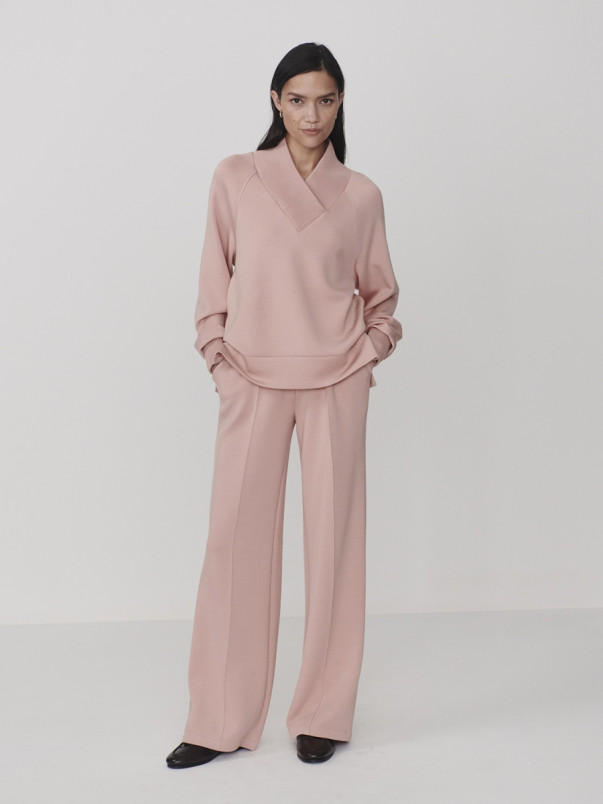 detail Dámské kalhoty Varley The Wide Leg Pant 30