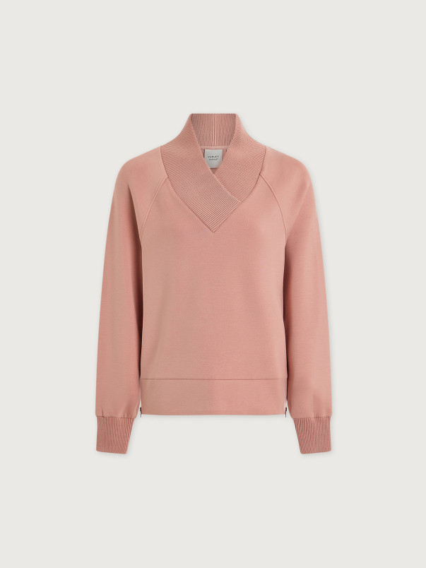 detail Dámská mikina Varley Macie Zip Hem Sweat