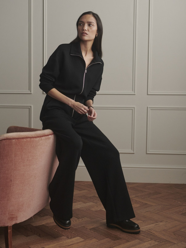 detail Dámský overal Varley Gigi Wide Leg Jumpsuit