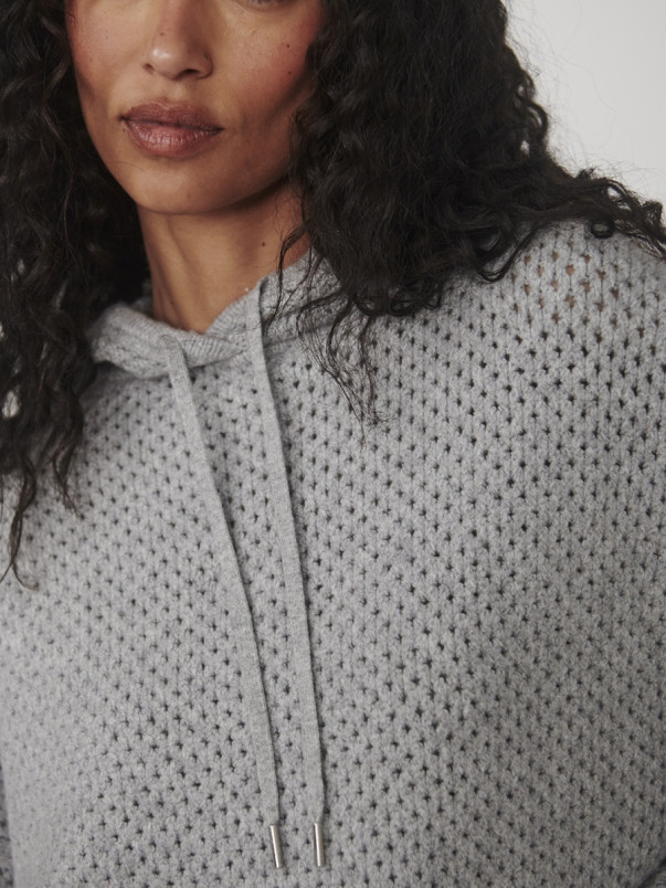 detail Dámská mikina Varley Melchie Relaxed Knit Hoodie