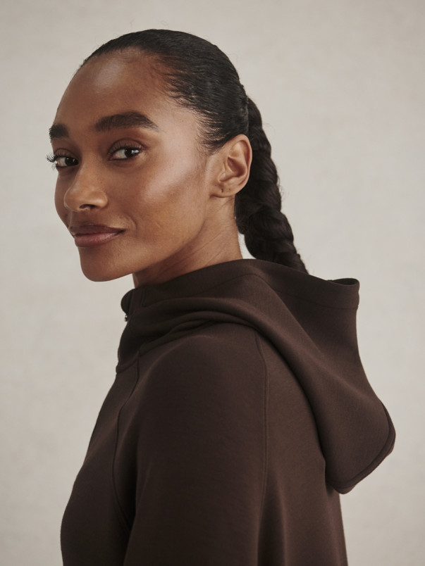 detail Dámská mikina Varley Karo Half Zip Hooded Sweat