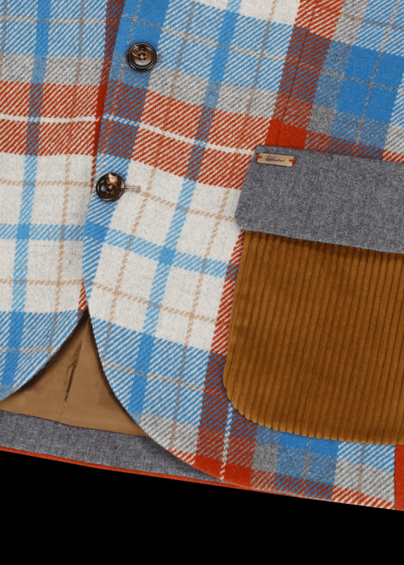 detail Pánský kabát Luis Trenker LUSAMUEL