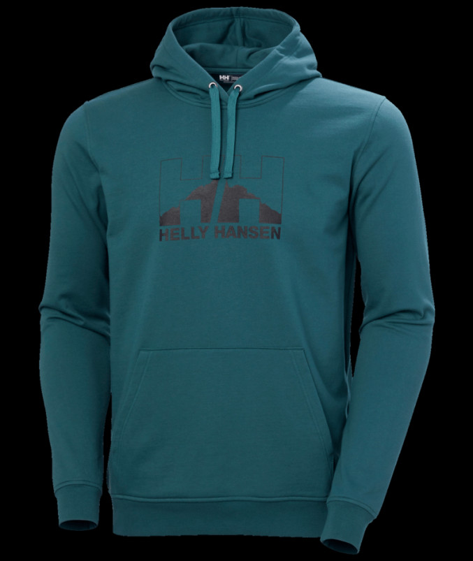 detail Pánská mikina Helly Hansen NORD GRAPHIC PULL OVER HOODIE