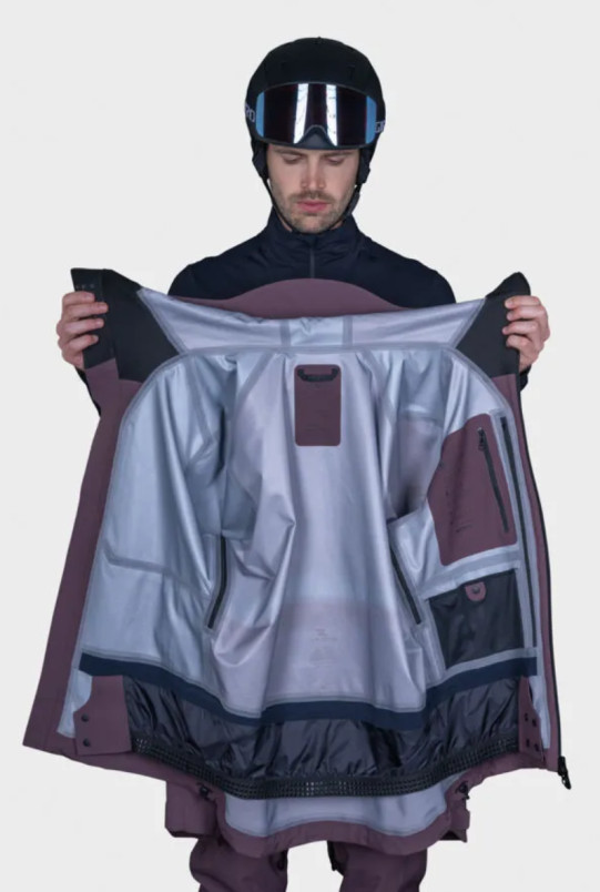 detail Pánská bunda Stöckli Ski Jacket All Mountain MONTERO