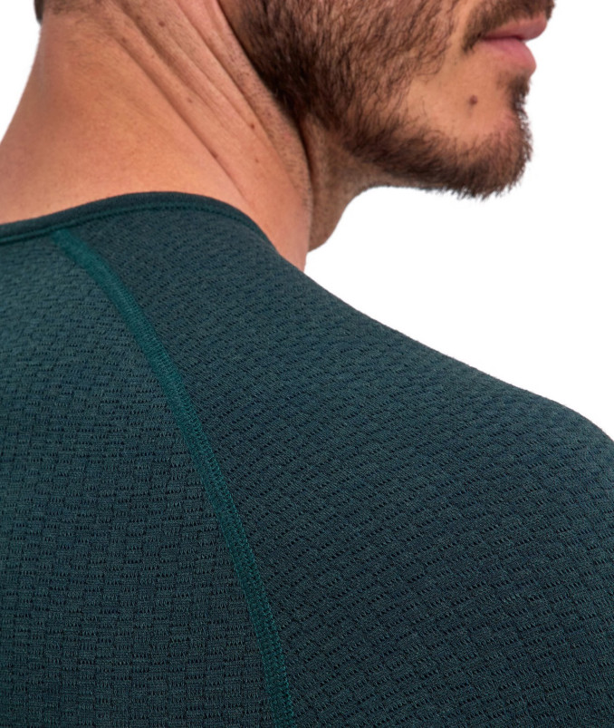 detail Pánské termoprádlo FALKE M Long-sleeve shirt Wool-Tech