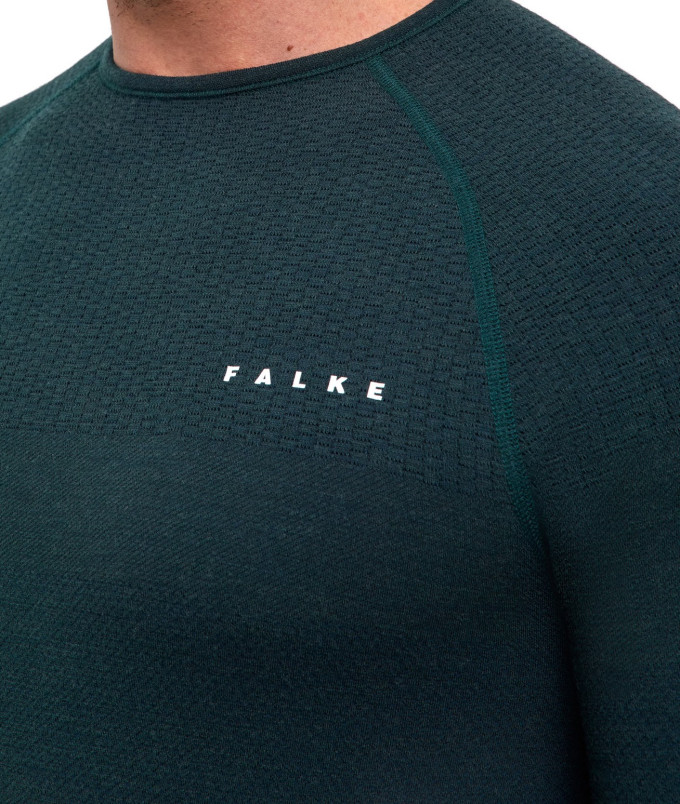 detail Pánské termoprádlo FALKE M Long-sleeve shirt Wool-Tech